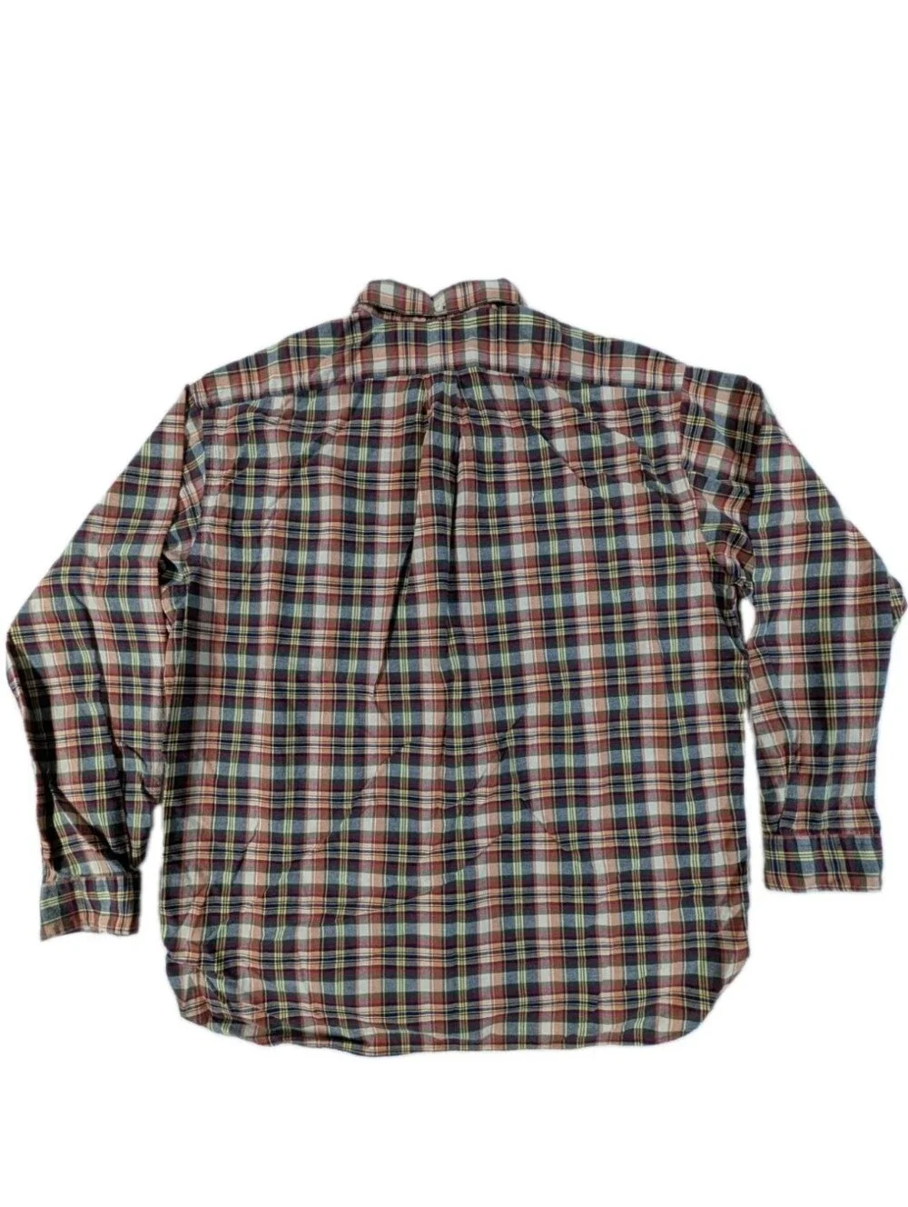 Ralph Lauren McMeel Boys XL Plaid Long Sleeve Button Down Shirt Cotton